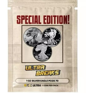 ULTRA BREAKS �X�y�V���� �G�f�B�V���� 2024 �V���o�[ �C�[�O�� PCGS 70 - �V�[���h �p�b�N