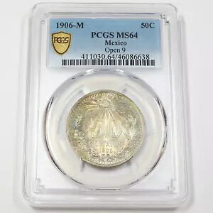 1906 M PCGS MS64 - I[v 9 - LVR - C{[ g[ 50 Z^{X 50C RC #43537A