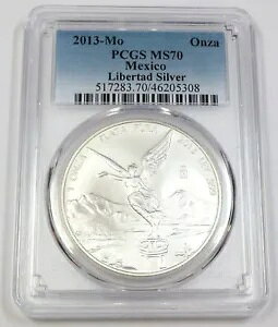 2013 Mo PCGS MS70 |LVR - 1 IX Vo[ x^ - Un Onza RC #42405B