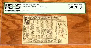 1786 �t�H�[�e�B �V�����O 40S ���[�h�A�C�����h �R���j�A�� �m�[�g PCGS 58 PPQ �F�� RI-300