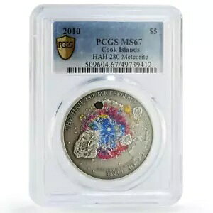 �N�b�N���� 5 �h��覐� HAH 280 �X�y�[�X MS67 PCGS ��� 2010
