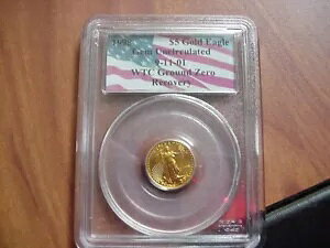 1998 1/10 IX IX $5 S[h C[O WTC OEh [ Jo WF  PCGS