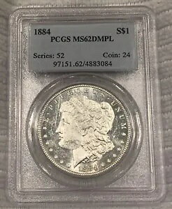 1884 P PCGS MS62 DMPL fB[v~[ |Vo[ K h Bu Unc DPL v[t CN
