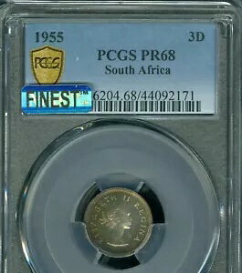 1955 AtJ 3 yX PCGS PR68 PQ MAC ōO[h Cg C{[ *