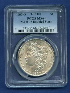 1900-O [K Vo[ _[ PCGS TOP 100 MS 64 VAM 15 _uX^[AɊ󏭂łB