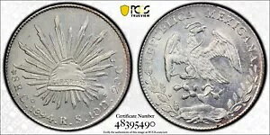 LVR Vo[ 1894-Go RS 8 REALES Go77 PCGS MS62 #48395490