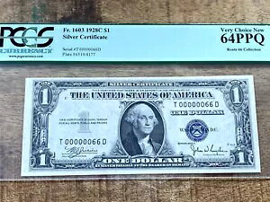 1935C $1 �V���o�[�ؖ��� 1610 PCGS 64PPQ - ���� 2 ���V���A�� 66 00000066