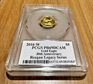 *A* 2016-W $5 PCGS PR69DCAM S[h C[O 30 NLO[K KV[ V[Y