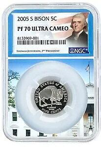 2005 S oC\ WFt@[\ jbP NGC PF70 Eg JI - zCg nEX RA - POP 89
