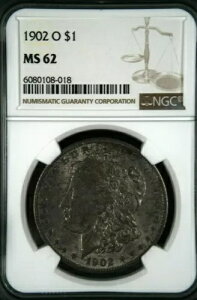 1902 N[KVo[ 1 hd݁B NGC O[h: MS 62BF: ܂