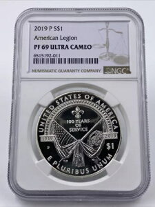 2019-P v[t $1 AJ݋Rl 100th AnnB NGC PF69 EgJI