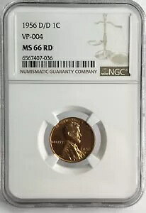 1956-D/D J[ EB[g RPM-12 MS66 RD NGC - J[ EB[g G[