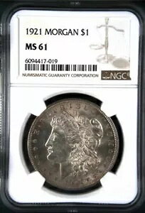 1921 [K Vo[ 1 hd݁B NGC O[h: MS 61BNGC ؖ: 6094417-019