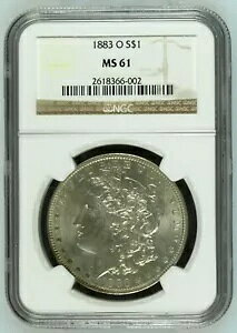 �󏭂ȃv���e�B US 1883-O �V���o�[ �����K�� �h�� NGC MS 61
