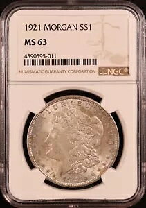 1921-P [K Vo[ _[ - NGC MS63 - f炵ƕOꂽڂ̖!