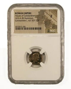 NGC ( F ) RX^eBkX 1  (AD 307-337) ̃[} AE (AD 307-337) BI Nummus - Ñ