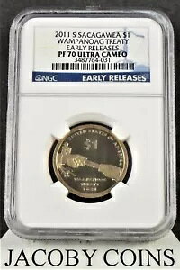 2011 S �T�J�K�E�B�A $1 NGC PF70 - �����p�m�A�O��� - ���������[�X �u���[���x��