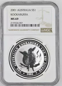 2001 I[XgA 1 hCJZ~ 1 IX Vo[ - NGC MS69