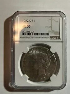 1922-S �s�[�X�_���[ - AU-55 - NGC �����ɂ����P�[�X����