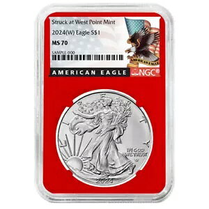 2024 (W) $1 AJ Vo[ C[O NGC MS70 ubN x bh RA