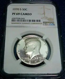 1970-S NGC PF69 �J���I 50C �P�l�f�B �n�[�t�_���[ #045