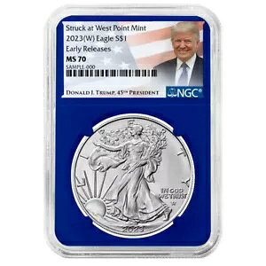 2023 (W) $1 AJ Vo[ C[O NGC MS70 ER gv x u[ RA