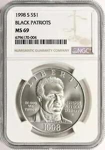 1998-S $1 ubN yCgIbc LO Vo[ _[ NGC MS69