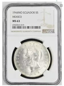 1944MO �G�N�A�h�� 5 �X�N����� NGC MS-63