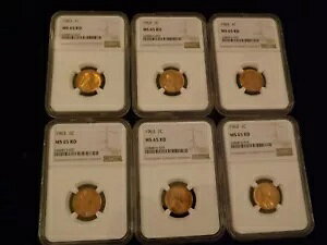 1963-S 1 Zg J[ 6 RC NGC MS 65 RD