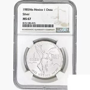 1985�� 1�I���X�V���o�[ ���L�V�J�[�m�X �I���U �R�C�� NGC MS67