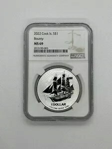 2022 1 �I���X �N�b�N���� �V���o�[ HMS �o�E���e�B NGC MS69�B���[�|�b�v