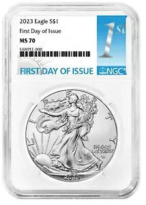 2023 1�I���X �V���o�[ �C�[�O�� NGC MS70 �������s���x��