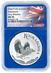 2024 I[XgA 1 IX Vo[ NbJu NGC MS70 ER u[ RA - tbO x