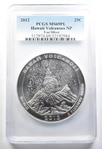 2012 5 IX Vo[ NH[^[ nCΎR MS69 PL PCGS *1559