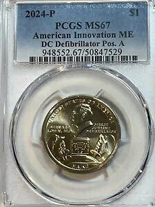 2024 P C Cmx[V $1 h PCGS MS67  POP 3