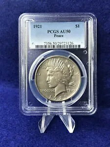 1921NuL[vs[XVo[h 1h *PCGS AU50 * tXeBRCɂ