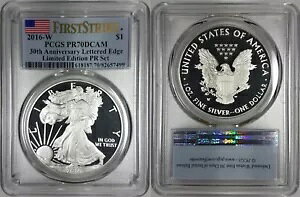2016-W �A�����J�� �V���o�[ �C�[�O�� PCGS PR70DCAM ���� PR �Z�b�g �t�@�[�X�g �X�g���C�N #3