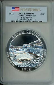 2012 `R J`[ NP AJ r[eBt 5 IX Vo[ PCGS MS69 PL t@[Xg XgCN FS