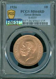 1936 pyj[ PCGS MS65 RD PQ MAC ōO[h & X|bgXB