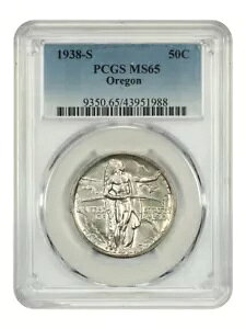 1938-S 50C IS PCGS MS65 - NVbN Vo[ LOi