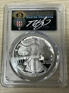 1991 S �v���[�t �V���o�[ �C�[�O�� PCGS PR70 DCAM THOMAS CLEVELAND �T�C������}�X�^�[ �f�U�C�i�[