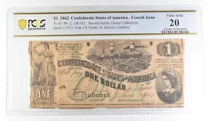 1862 $1 R  4  T-45 PF-2 CR-342 ɏ㎿ 20 PCGS *0141