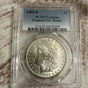 1892-0 $1 PCGS UNC ڍזʂ̃[K Vo[ h ^t fCg
