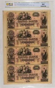 20 hA1850 NA4 ̃m[Jbg V[gALi oNAj[I[YACWAiBBz PCGS 64