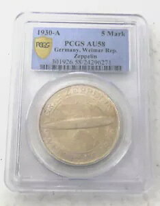 1930 hCc 5 }N C}[ccFby RCF PCGS AU58 ~ 