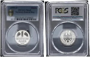 1 DM 1958 D |bV v[g GfBV 200  PCGS PR65 94689-