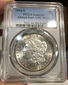 1894-S K h UNC ڍ PCGS L[tRCɂ\ʕύX