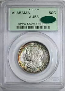 1921 Ao} NVbNLOn[t_[ 50C PCGS AU55 CAC OGH - g[!
