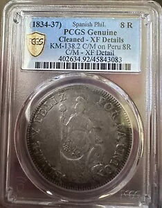 1833 C/M Y.II y[ 8 A PCGS XF/XF ڍ - bg#3