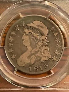 PCGS F15 1813 LbvtoXg 0.5 h 50C/UNI DꂽiAf炵ڂ̖